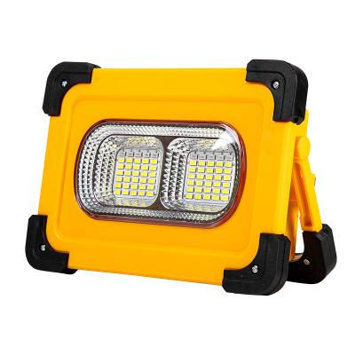 China Rise Fishing Camping Emergency Use Multifunctional LED Emergency Use IP67 Solar Flood Light For Camping And Factory for sale