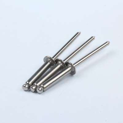 China Stainless Steel Mushroom Cut Chuck Main Blind Rivets Combination Steel / Stainless Steel / Aluminum Diameter 2.4-6.4mm Galvanized And Passivated for sale