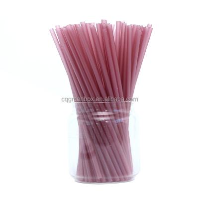 China Traditional Colorful Edible Rice Straw 100% Natural Biodegradable Straw Eco - Friendly for sale