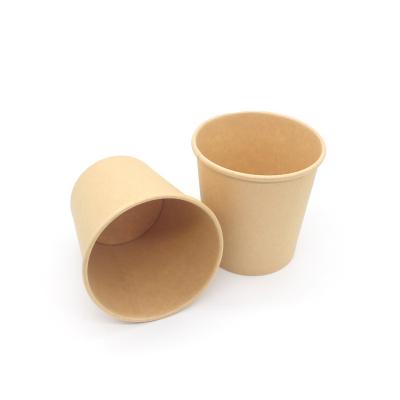 China CLASSIC Disposable Kraft Paper Soup Container for sale