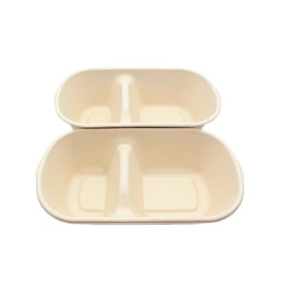 China Microwave Biodegradable High Quality Applicable Bamboo Fiber Eco Friendly Biodegradable Food Container for sale