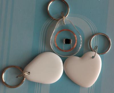 China HF MIFARE 1 S70SLI RFID Key Fob Tag , Customized Passive 13.56 Mhz RFID Tag for sale