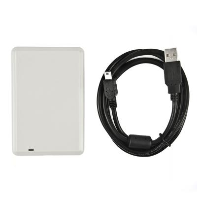 China 915MHz Desktop UHF RFID Reader ISO18000 - 6B 110 * 68 * 10MM With USB 2.0 for sale