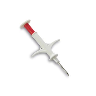 China ICAR Animal Identification Tag With Implanter 134.2KHz FDX - B Animal Syringe for sale