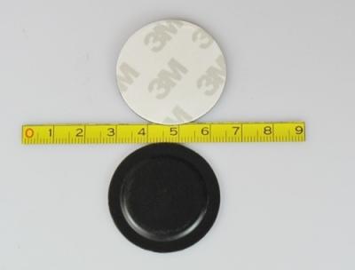 China Black 25MM Circle On Metal RFID Tags Programmable With Waterproof Dome Top for sale