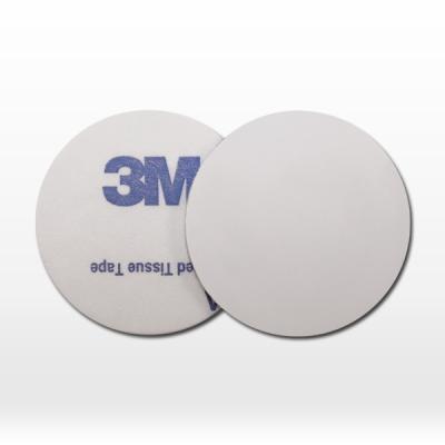 China ISO 14443A PET RFID Anti Metal Tag , White Waterproof RFID Sticker Tags for sale