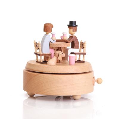 China 2019 Europe New Product Natural Beech Wood Gift Craft For Lover for sale