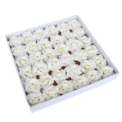 China Eco-friendly Materials New Products Creative Flowers Head Handmade Gardenia Soap Flower Camellia for sale