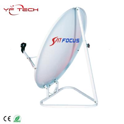 China Steel 75CM*83CM KU Satellite Dish Antenna With Triangle Base for sale