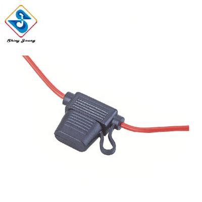 China Automotive 2 Pin Auto Connector Set Female Socket ATC Plug In Waterproof Fuse Holder Wiring Harness for sale