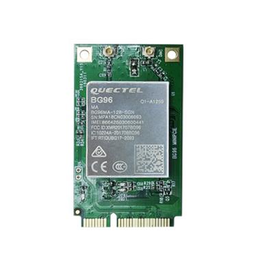 China Quectel BG96 POS Cat.M1/NB1 Wireless Module and EGPRS NB-IoT LTE Module MiniPcie Module with SIM Card Slot for sale