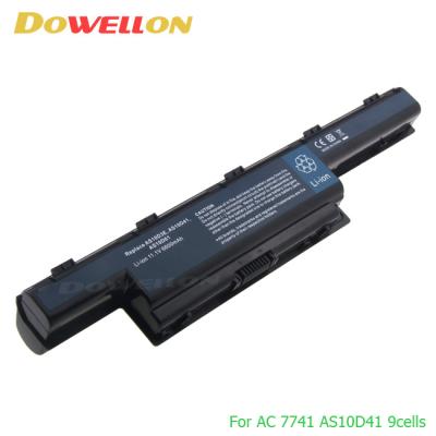 China 9cells 11.1V 80Wh LAPTOP Laptop Battery for ACER TravelMate 4740g 5740g 5742z 7740z AS10D51 AS10D61 AS10D71 for sale