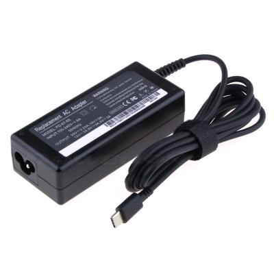 China DWO LAPTOP Type-C 65W Charger Laptop Power Cord for Dell Latitude 12 5285 5289 5290 7212 7275 7285 7290, XPS 13 9350 9360 9365 9370 for sale