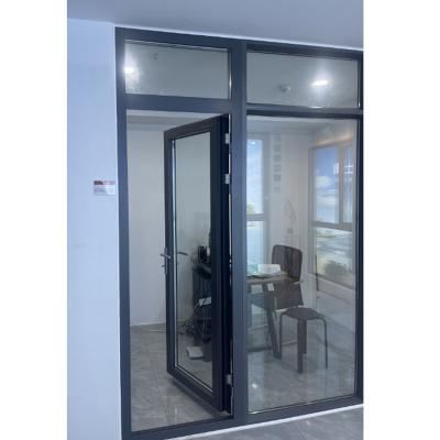 China Magnetic Screen Exterior 4 Panel Double Glazed Aluminum Tempered Glass Sliding Doors For Balcony Patio Doors Entrance for sale