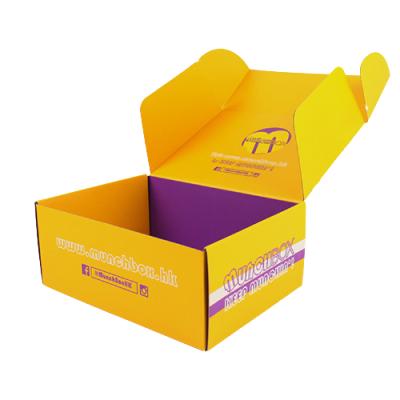 China Recycled Materials Shipping Cardboard Mailer Box With Eco-friendly Corrugated Skin Acrylic Gift Box for sale