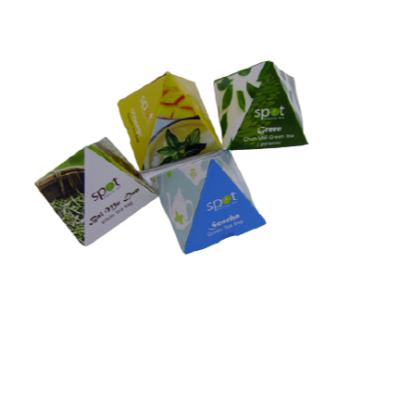 China Recycled Materials China Herbal Tea Paper Box Packing Large Small Cardboard Gift Tea Bag Package Box With Logo Printing For Coffee Beans for sale