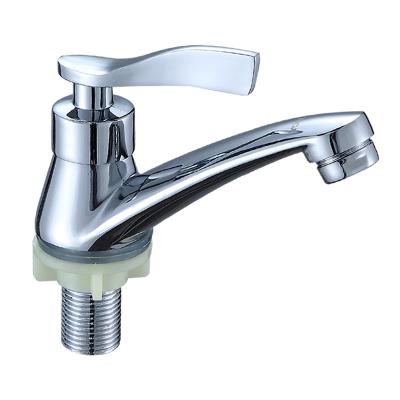 China Good Price Thermostatic Faucets Waterfall Bathroom Platform Mounted Wash Basin Faucet Single Handle Hole Cold Water Basin Faucet for sale