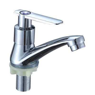 China Thermostatic Saniary Faucets Care Fittings Faucet Deck Mounted Single Hole Zinc Body Cold Water Pull Out Zinc Basin Faucet For Bathroom for sale