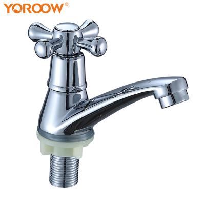 China Thermostatic Faucets Economy Bathroom Single Hole Deck Mounted Brass Curved Ornate Pulled Face Handle Waterfall Single Spout Basin Faucet for sale