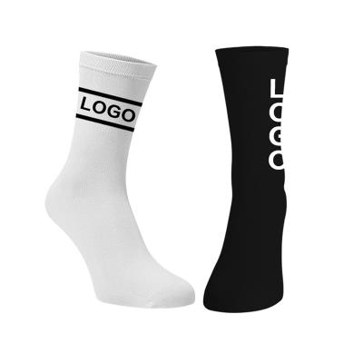 China Custom Made Embroidered Socks QUICK DRY Logo Men Cotton Brand Embroidered Custom Design Pattern Embroidered Socks for sale