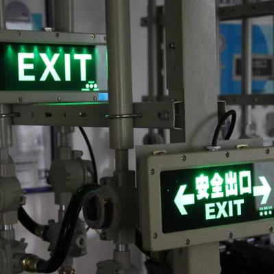 中国 High quality 3w Ex Proof Led Lighting 220VAC Explosion Proof exit LED Emergency Light Fixtures sign lamp 販売のため