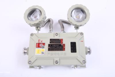 China Atex 2X3W Explosion Proof Emergency Light LED Led Lighting Products White Ni-cd DF 80 Cold Rolled Steel Sheet Exit Light for sale