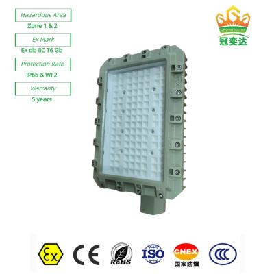 Cina Lumiere a LED per strada con prova di esposizione di ATEX WF2 IP66 perline CREE per la zona 1 Campo petrolifero/marino 180lm/w 295≤V in vendita