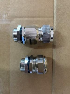 Κίνα -40 - 100\u00b0C ISO Metric Brass Ex Proof Cable Gland με τέλεια σφραγίδα προς πώληση