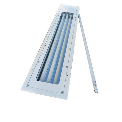 China 6000K CRI70 Full Plastic Explosion Proof Fluorescent Light 3ft 5ft Linear for sale