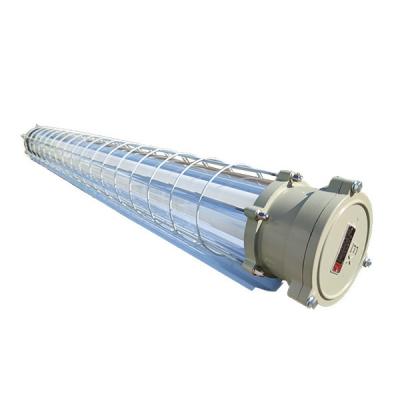 中国 T8 T10 2x20W Explosionproof Fluorescent Light 2ft 18 Inch 12 Inch Double Linear 販売のため