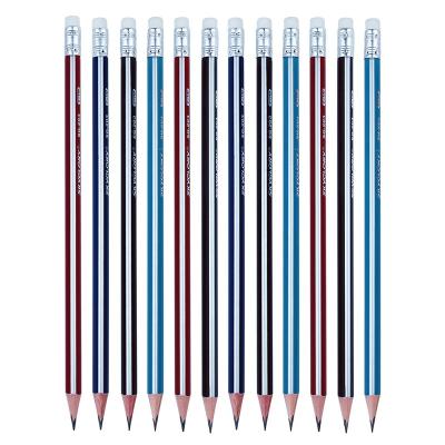 China office & School Pencil China 2022 Popular Custom Logo Strips 7.5