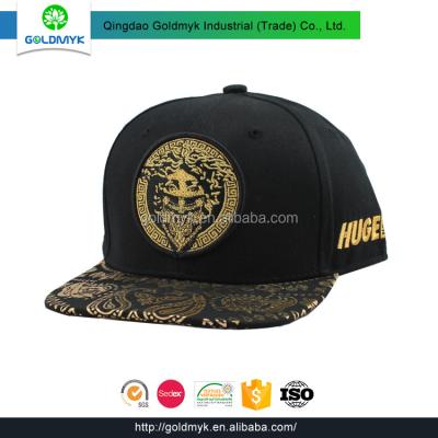 China COMMON Custom Luxurious Embroidery Bill Flat Hats for sale