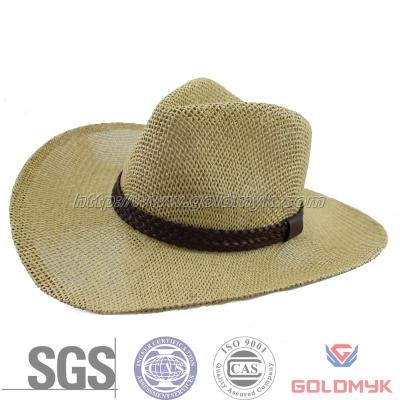 China Adult Summer Straw Hat Character for sale