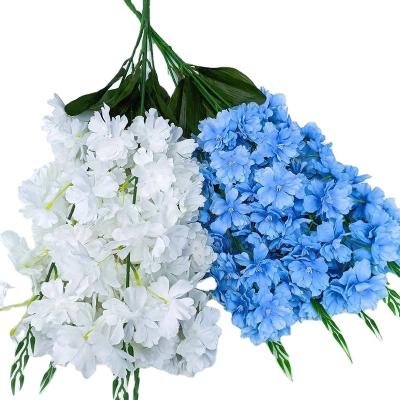 China Best Price China Manufacture Silk Quality Artificial Flowers Wedding Sakura Twig for sale