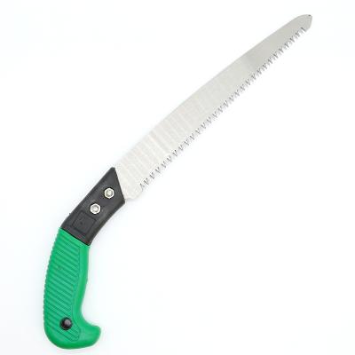 China Professional Multifunctional Durable 440mm Quick Cut Outdoor Portable Hand Saw With Rubber Grip for sale