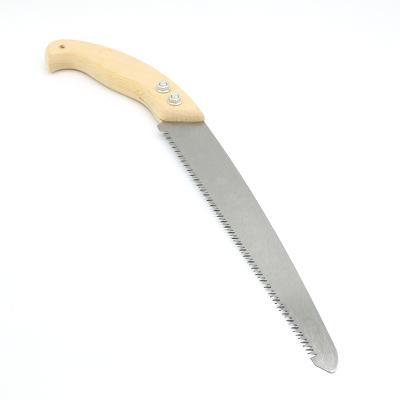 China Durable 270mm Best Pruning 65Mn Tree Branch Steel Hot Curve Saw Sharp Cut Hand Saw Great For Cutting Wood for sale