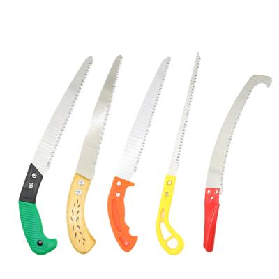 China Durable 360mm Curved Pruning Saw Fruit Tree Hand Saw for sale