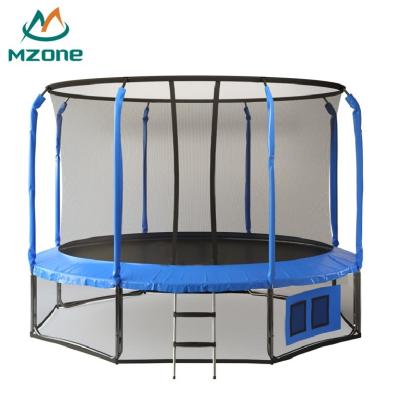 China Galvanized Steel+Spring+PP Mzone 10ft carbon fiber professional TUV gs cheap trampoline with net for sale