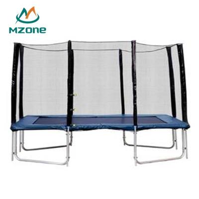 China Mzone 7x10ft Large Garden Rectangular Trampoline With Fence Net 7*10ft for sale