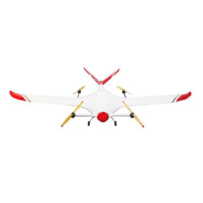 China Carbon Fiber + Aluminum Aviation Long Range Industrial ADAV UAV Fixed Mapping Wing Drone For Inspection Survey for sale