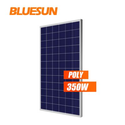 China Class A Poly 300W 330W 340W 350W 360W 24V Bluesun Solar Panel OEM Box Price Aluminum Frame Connector Waterproof Poly 300W 330W 340W 350W 360W 24V for sale