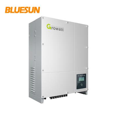 China 12kw Growatt 12000TL3-S Grid Tie Solar Power System Solar Power Inverter On Grid Inverter Single Phase Inverter for sale