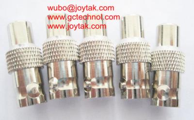 China Conector hembra coaxial del adaptador BNC del adaptador coaxial al conector hembra de RCA para CATV/BNCF.RCAF.01 en venta