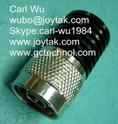 China N type attenuator 5 Watt 3Ghz N male plug fixed attenuators / N-J5W3G for sale