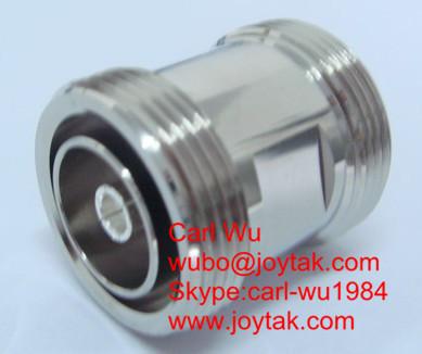 China Hembra del estruendo 7/16 al conector hembra para levantar 50ohm el adaptador coaxial DIN716-KK en venta