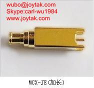 Chine L'or de haute qualité a plaqué le type MCX-JE-L de bâti de carte PCB de connecteur coaxial de la prise MCX à vendre