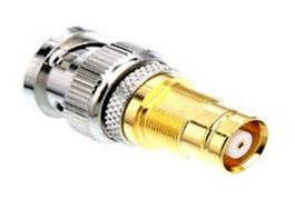 China 1.6/5.6 jack to BNC plug coaxial adapter female to male straight 75ohm for sale