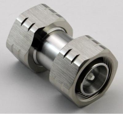 China RF adapter 4.3-10 male(plug) to 4.3-10 male(plug) Jiangsu manufacturer high quality all brass 50ohm en venta