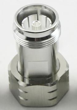 China 4.3-10 adapter 4.3-10 male(plug) to 4.3-10 female(jack) Jiangsu manufacturer high quality all brass 50ohm en venta