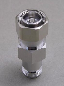 China 4.3-10 adapter N adapter 4.3-10 male(plug) to N female(jack) low price high quality all brass 50ohm en venta